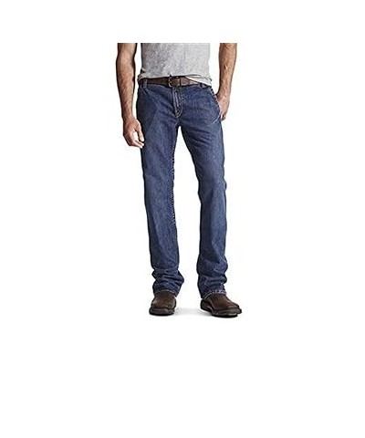 10017262-36X32 FR M4 Low Rise Workhorse Boot Cut Jean, Blue, 36" x 32 34W x 32L $43.23 Jeans