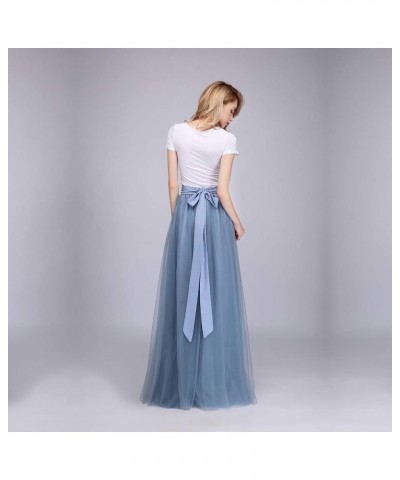 Women’s Maxi High Waist Skirts Blush Tulle Holiday Formal Skirt Emerald Green $13.94 Skirts