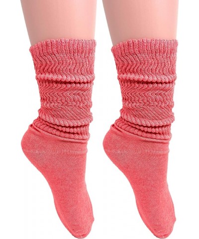 Cotton Lightweight Slouch Socks for Women Extra Thin Socks Size 9 to 11 Flower - 2 Pairs $8.50 Activewear