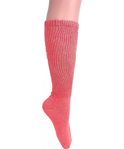 Cotton Lightweight Slouch Socks for Women Extra Thin Socks Size 9 to 11 Flower - 2 Pairs $8.50 Activewear