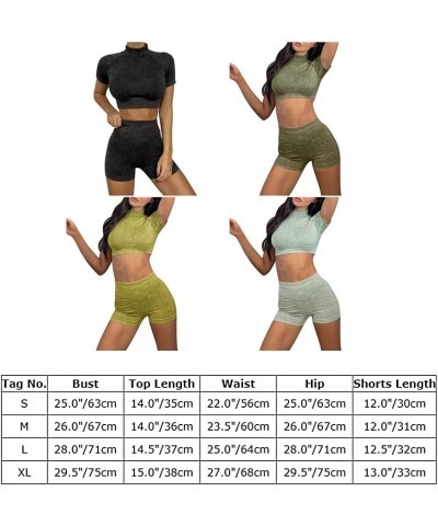 Workout Sets for Women Seamless Ribbed Sweetheart Neck Long Sleeve Crop Top Scrunch Butt High Wasit Legging Sets 2 Beige $25....