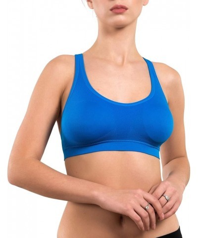 Womens Sports Bra, Pack of 4 Double Criss Cross Straps 3 $14.99 Lingerie