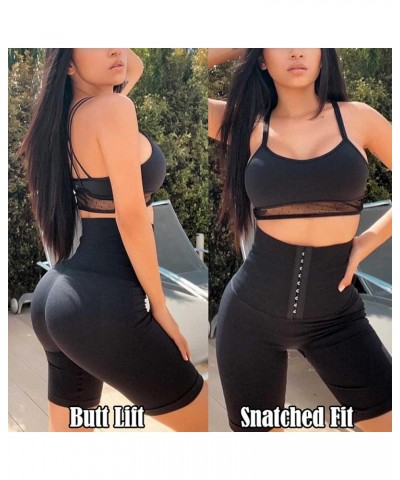 Super High Waist Corset Leggings for Women Tummy Control Magic Waist Trainer Shaper Leggings Yoga Pants 2 Snatch Me Up Shorts...