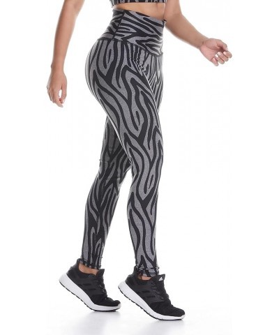 Drakon Wear Compression Leggings Pants for Women Drakon Zebra $30.80 Activewear