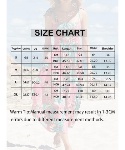 ELIGNTLOFT Women's Summer Maxi Dress Spaghetti Strap Square Casual Boho Beach Long Sun Dresses Blue Dot $13.44 Dresses